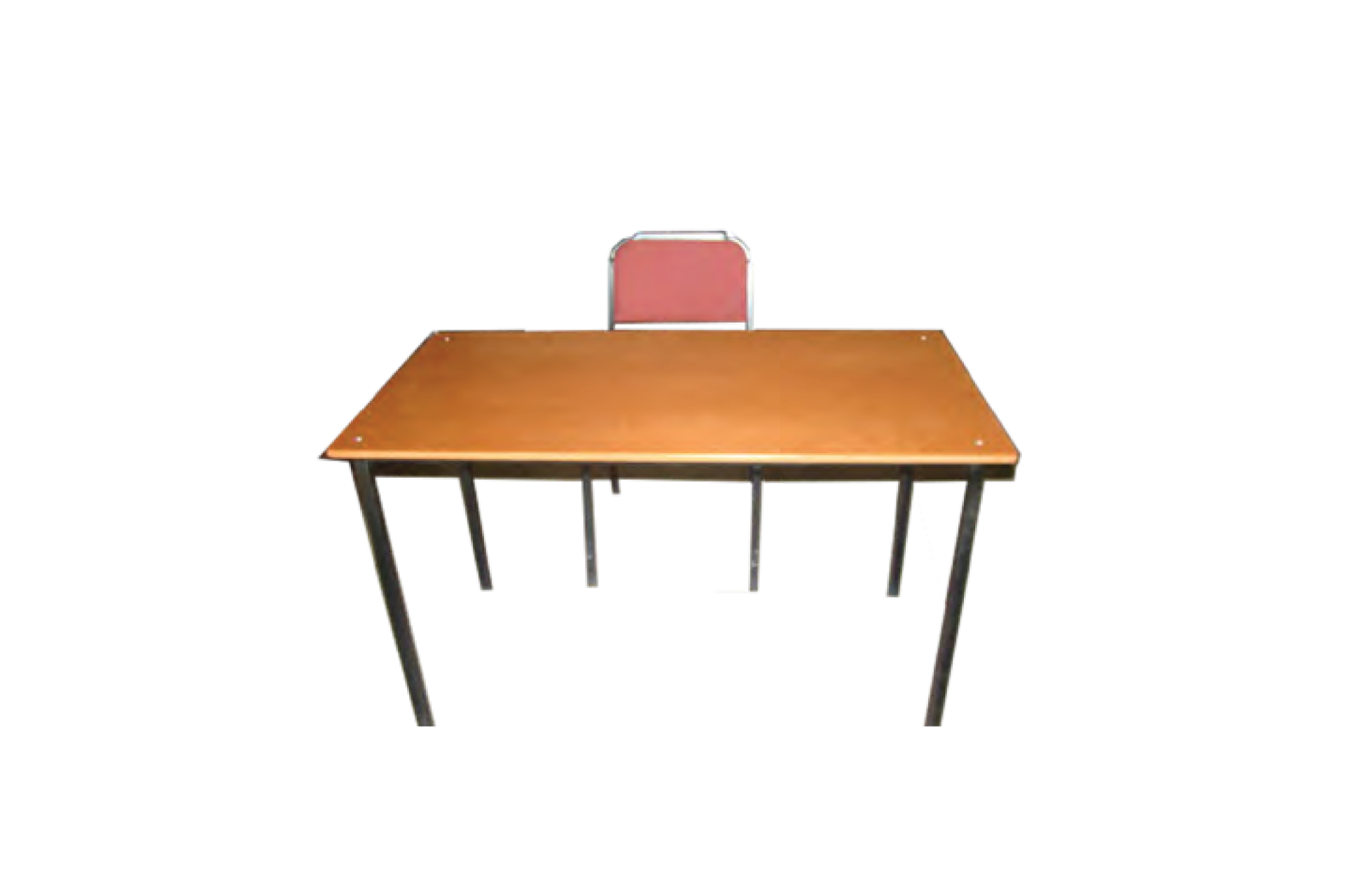 Supa-wood-Steel-table